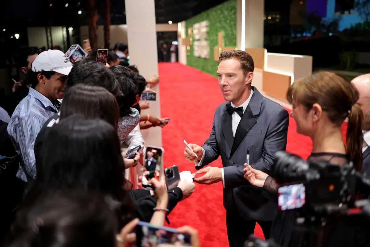 بيندكت كامبرباتش Benedict Cumberbatch في مهرجان البحر الأحمر السينمائي -الصورة خاصة لـ"سيدتي" تصوير: معتز الشافعي