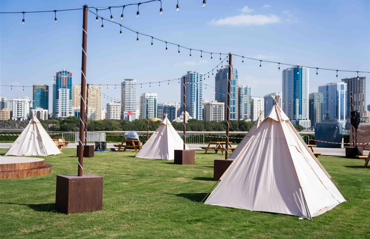 مناطق للعروض الكرنفالية. الصورة من مكتب الشارقة الإعلامي