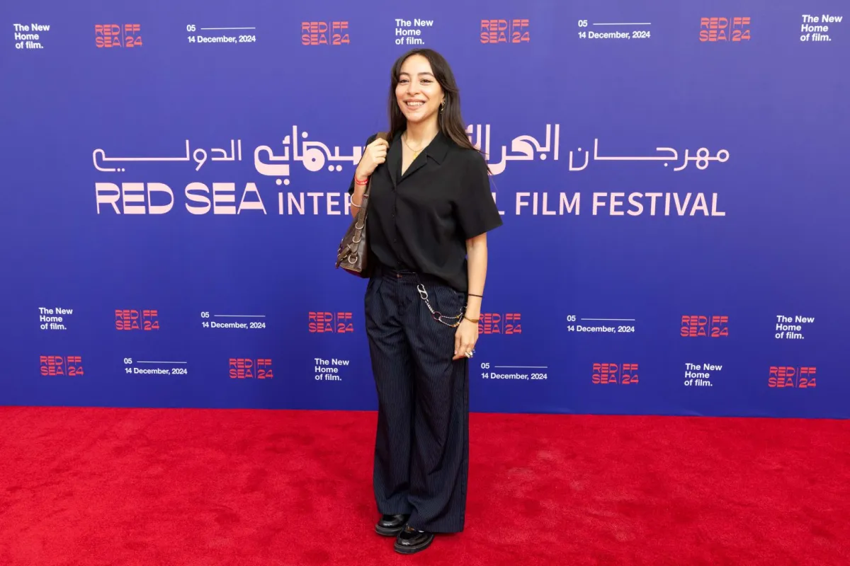 سارة طيبة في مهرجان البحر الأحمر السينمائي الدولي في جدة، المملكة العربية السعودية (Sarah Taibah at The Red Sea International Film Festival in Jeddah, Saudi Arabia). مصدر الصورة: Darren Arthur/Getty Images for Red Sea International Film Festival