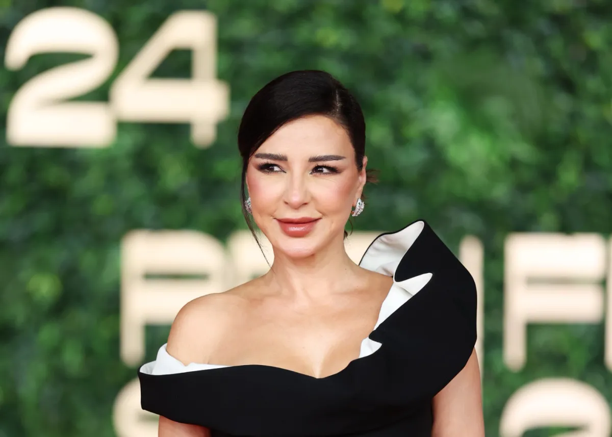 ماغي بو غصن في مهرجان البحر الأحمر السينمائي الدولي 2024 في جدة، المملكة العربية السعودية (Maguy Bou Ghosn at the Red Sea International Film Festival 2024 in Jeddah, Saudi Arabia). مصدر الصورة: Daniele Venturelli/Getty Images for The Red Sea International Film Festival