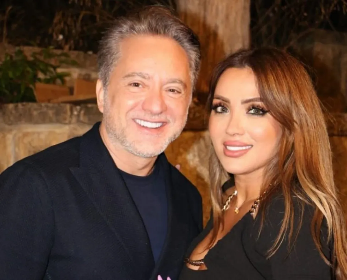 مروان خوري وزوجته ندى رمال - الصورة من حسابها الشخصي على إنستغرام