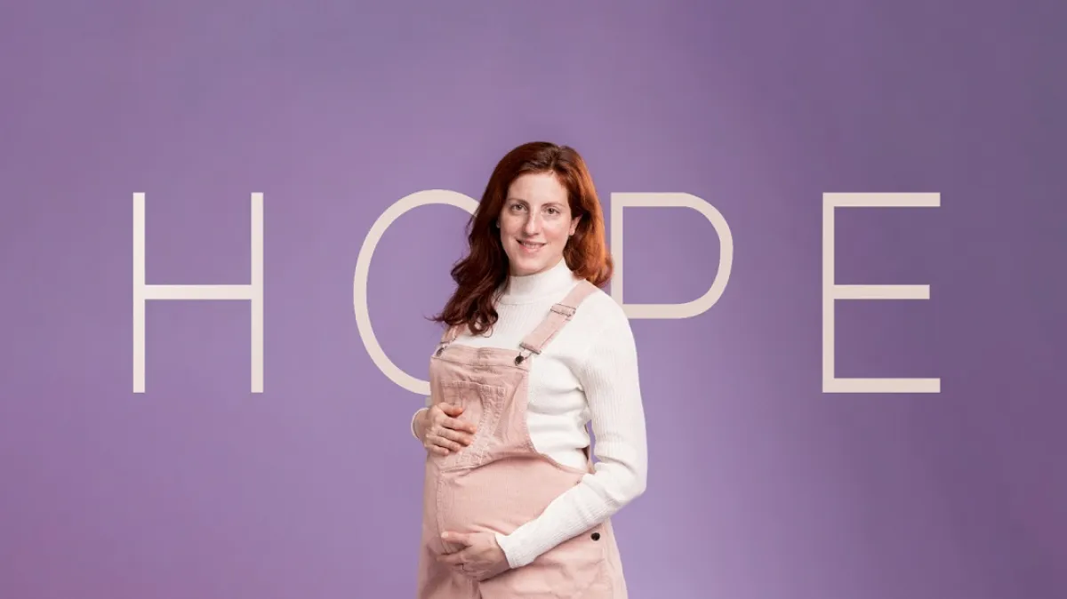 صورة لحامل في التاسع