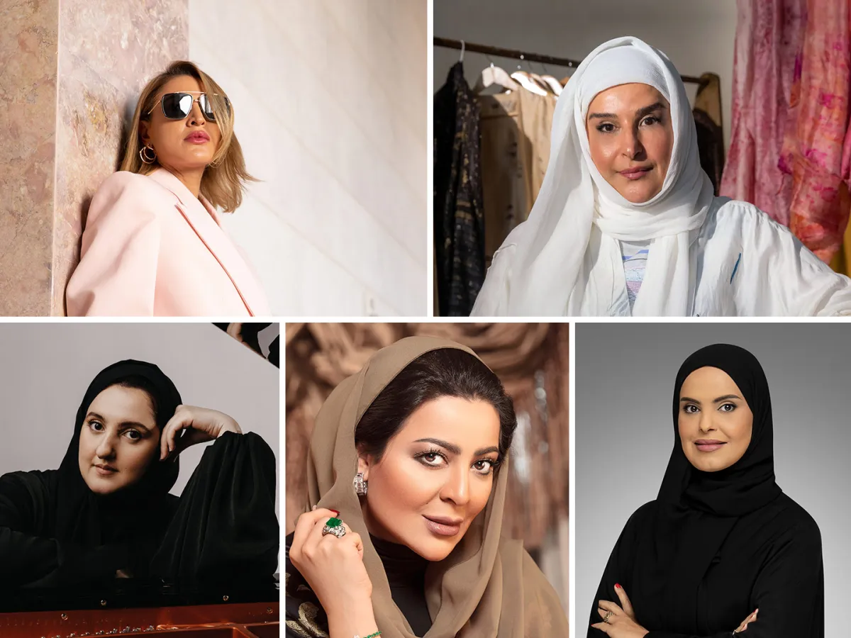 قطريات يحتفين بالوطن