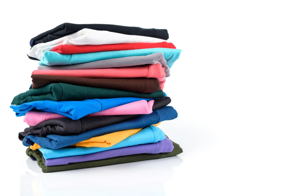 ملابس مطوية