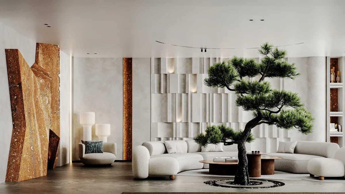 جانب من شقة فخمة