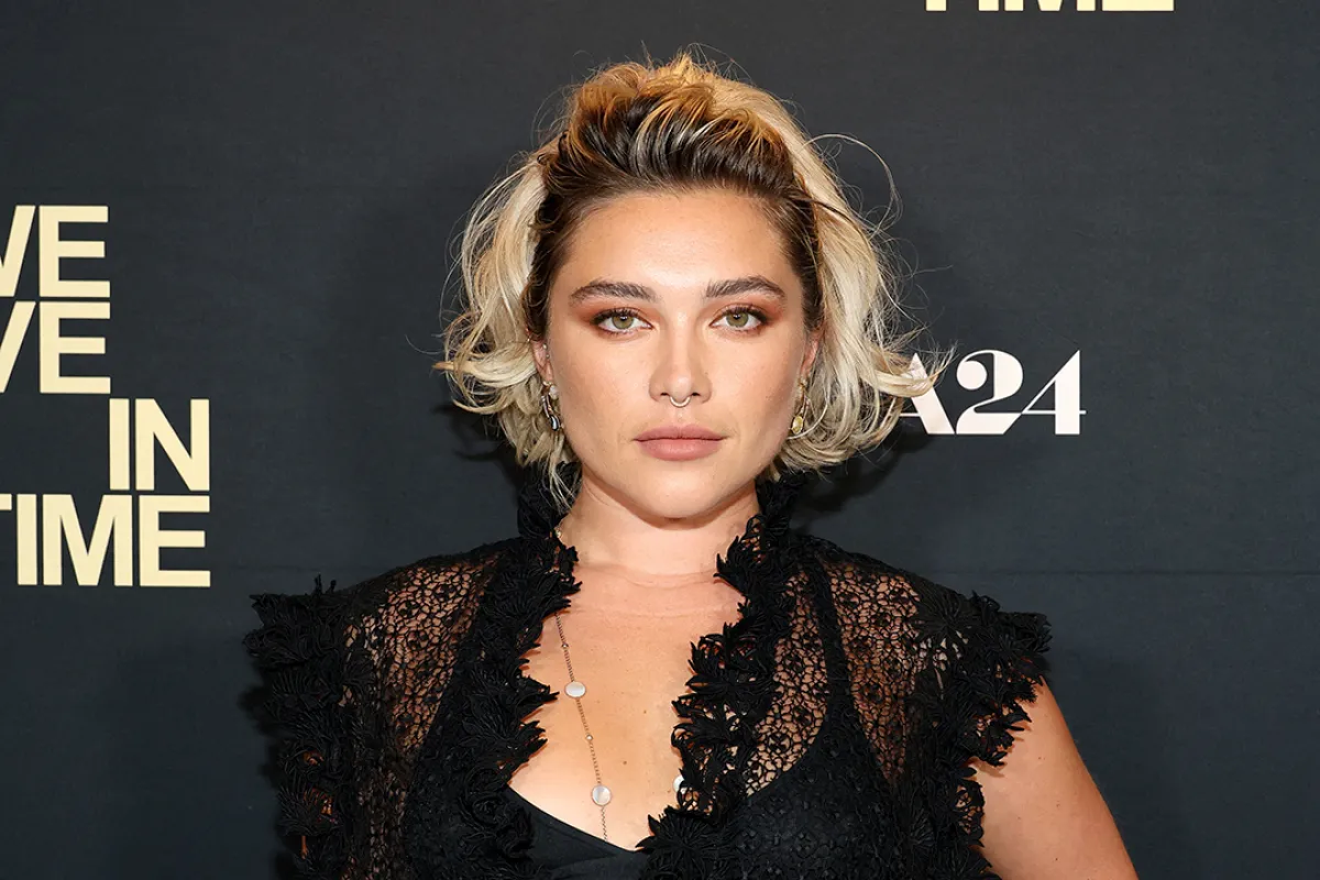 فلورنس بوغ Florence Pugh- مصدر الصورة: ( Marleen Moise / GETTY IMAGES NORTH AMERICA / Getty Images via AFP )