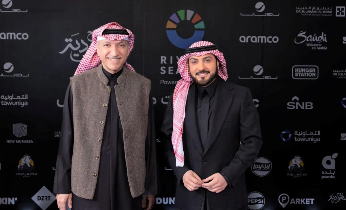 ماجد المهندس وسالم الهندي- الصورة من المركز الاعلامي لـ روتانا 