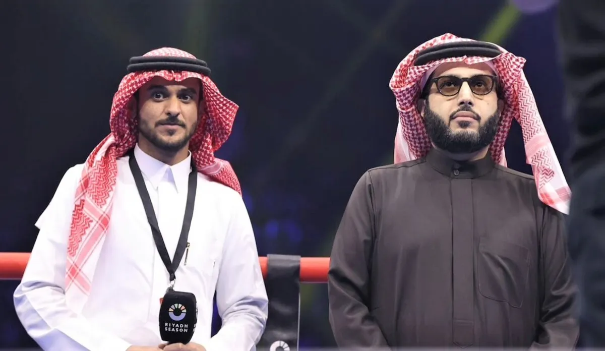 عايض وتركي آل الشيخ- الصورة من حسابه على الانستغرام