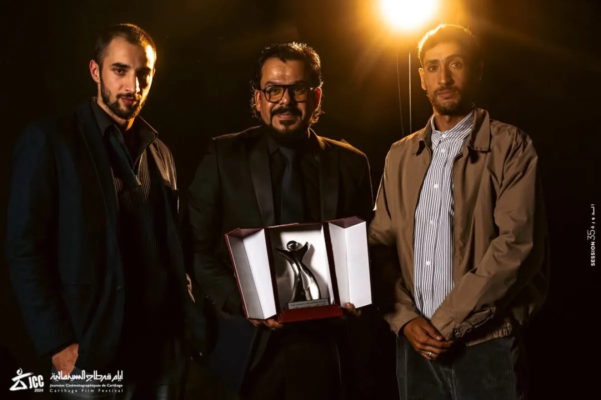 فيلم "إلى عالم مجهول" يحصل على جائزة التانيت الفضي بمهرجان قرطاج السينمائي- الصورة من الشركة المنتجة