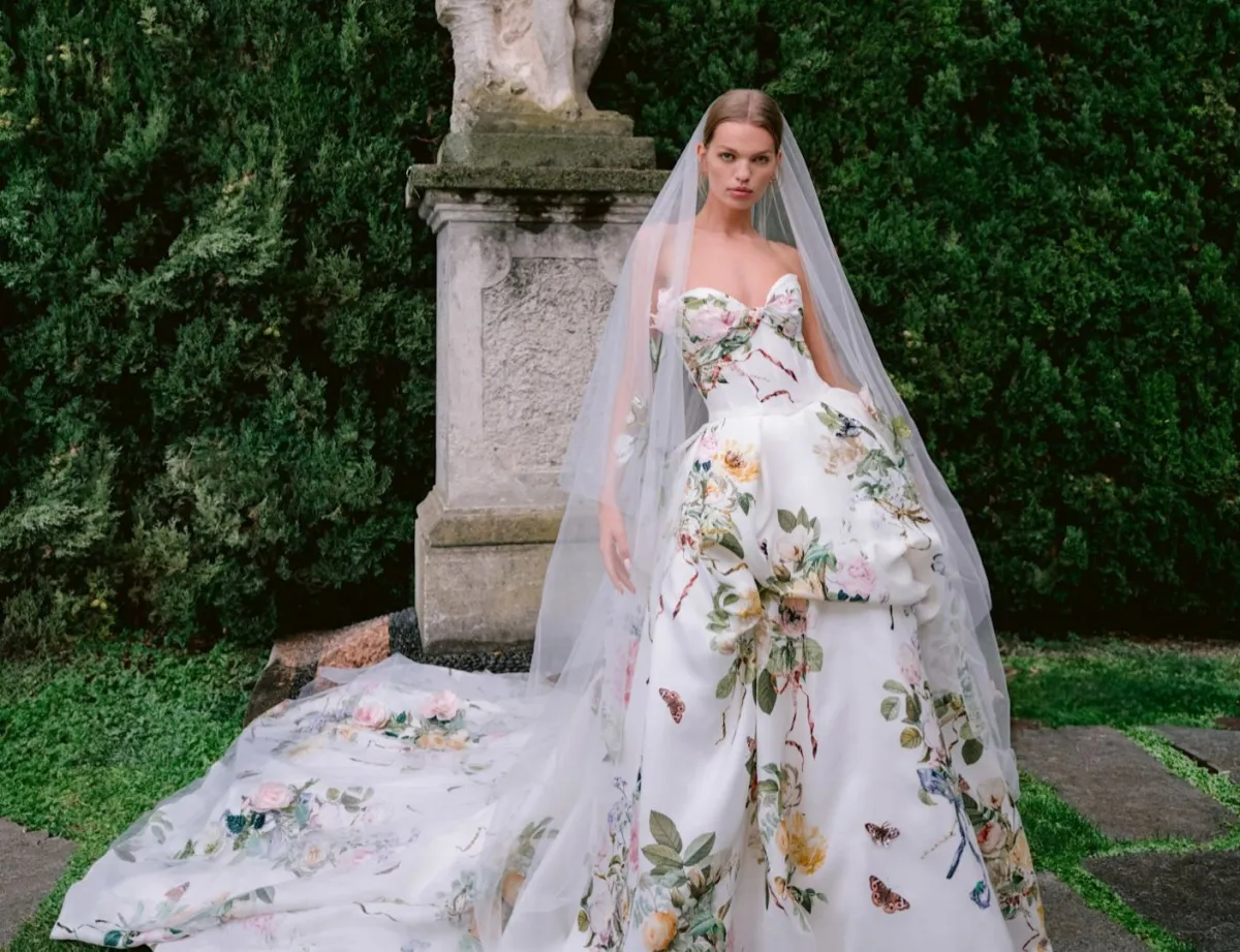 مونيك لويلييه Monique Lhuilier- الصورة من Launchmetrics/Spotlight ©