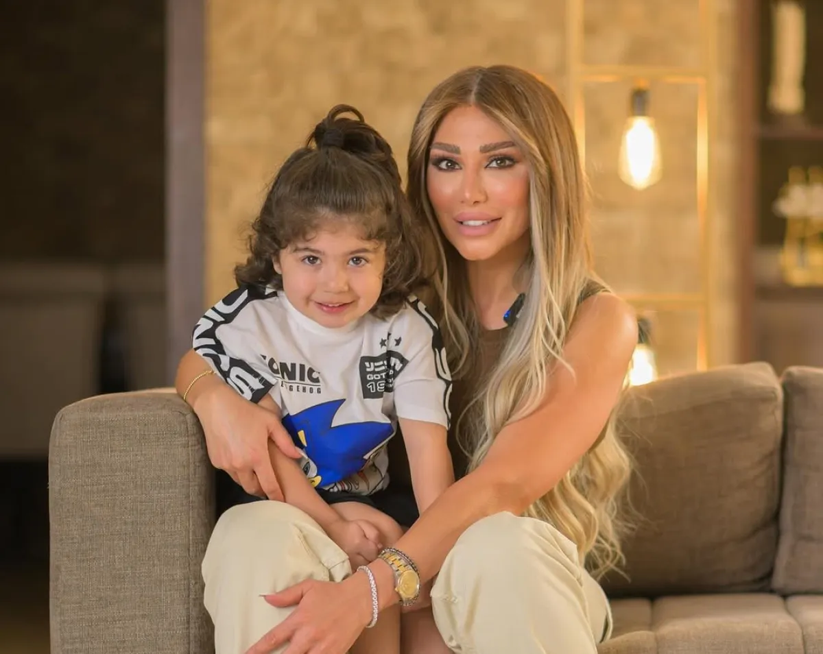 لمى الرهونجي وابنها آدم السيد- الصورة من حسابها على إنستغرام
