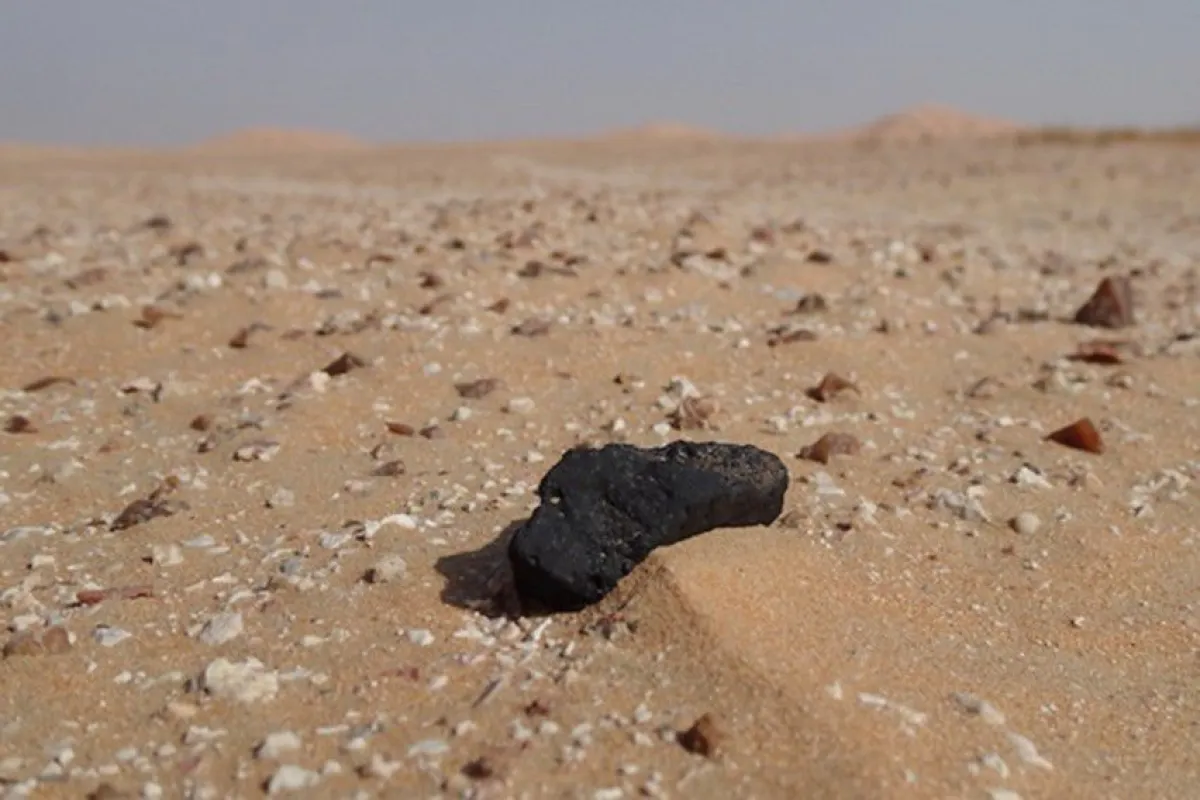 نيزك رجاء. الصورة من وكالة الأنباء العمانية