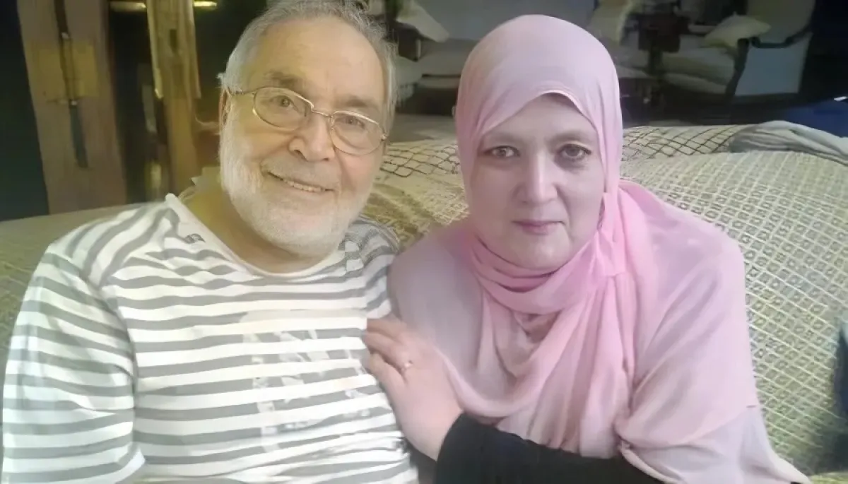 شمس البارودي وحسن يوسف - الصورة من حساب عمر حسن يوسف على انستغرام