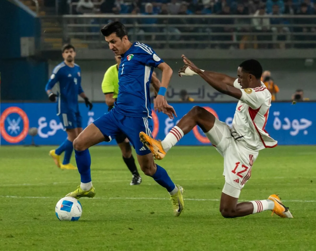 منتخب الكويت يحقق فوزاً ثميناً على نظيره الإماراتي خليجي زين 26