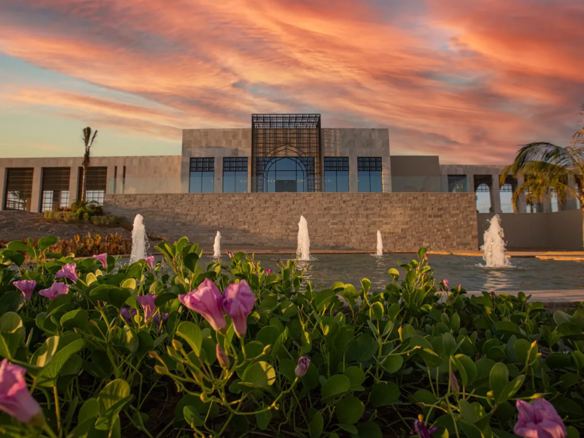 لقطة لمنتجع أليلا حينو مرباط وقت المغيب