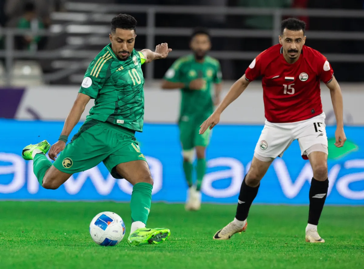 موعد مباراة المنتخب السعودي ونظيره العراقي في كأس الخليج - الصورة من حساب المنتخب السعودي على إكس