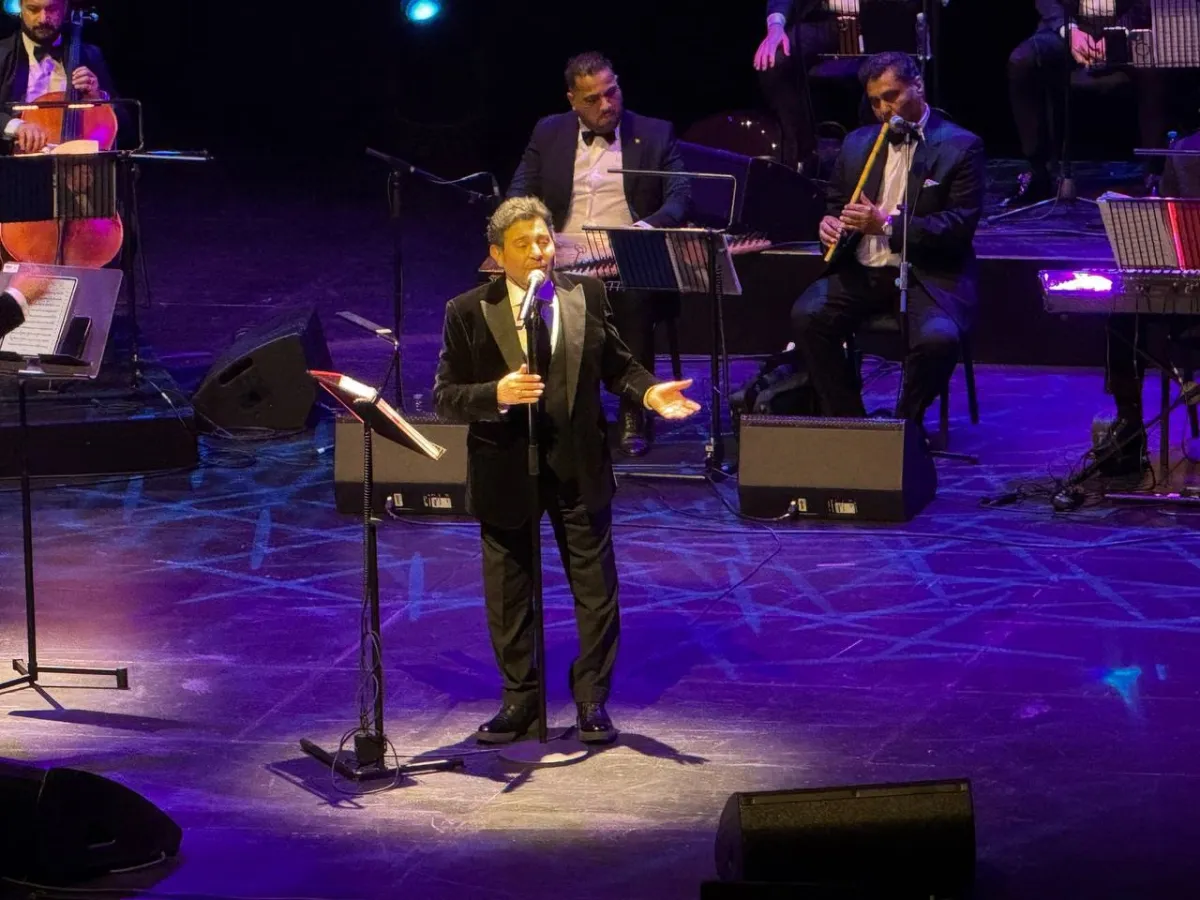 هاني شاكر من حفل مسرح أوبرا دبي - صورة خاصة لسيدتي تصوير خالد فودة