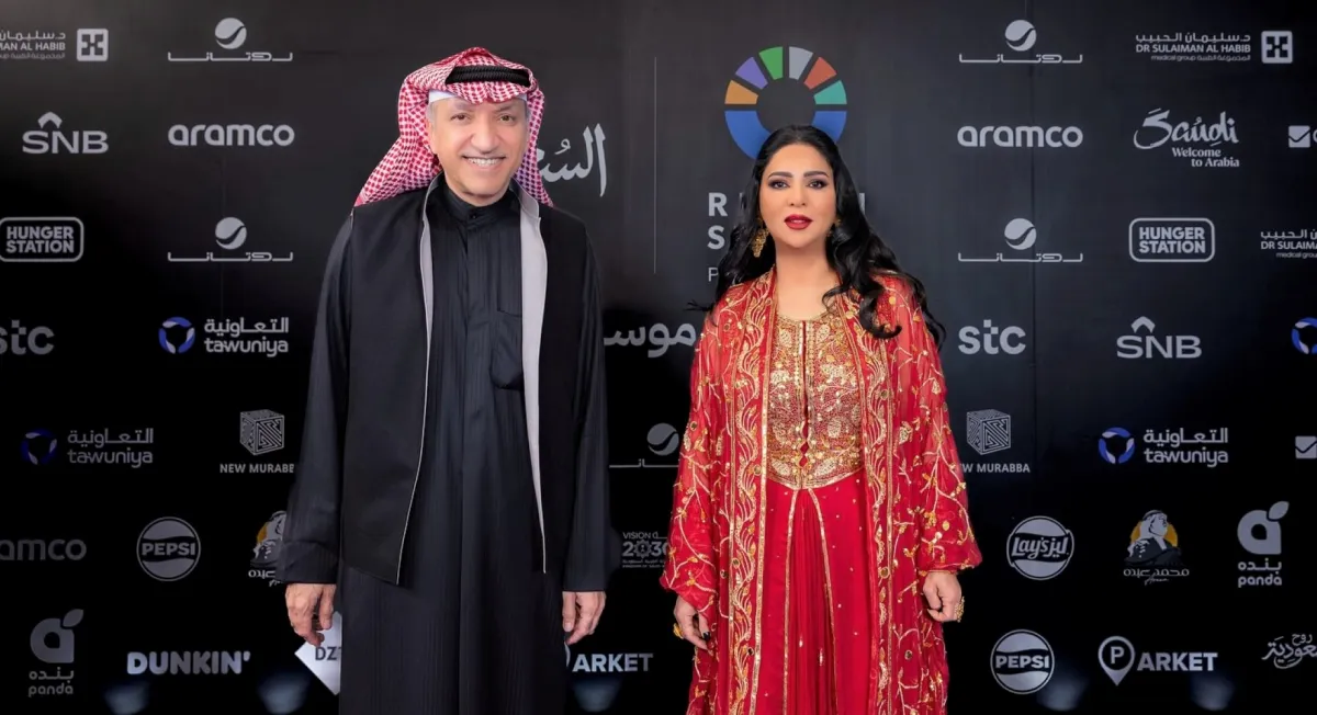 نوال والرئيس التنفيذي لمجموعة روتانا للموسيقى وسالم الهندي -الصورة من حساب روتانا لايف على الانستغرام