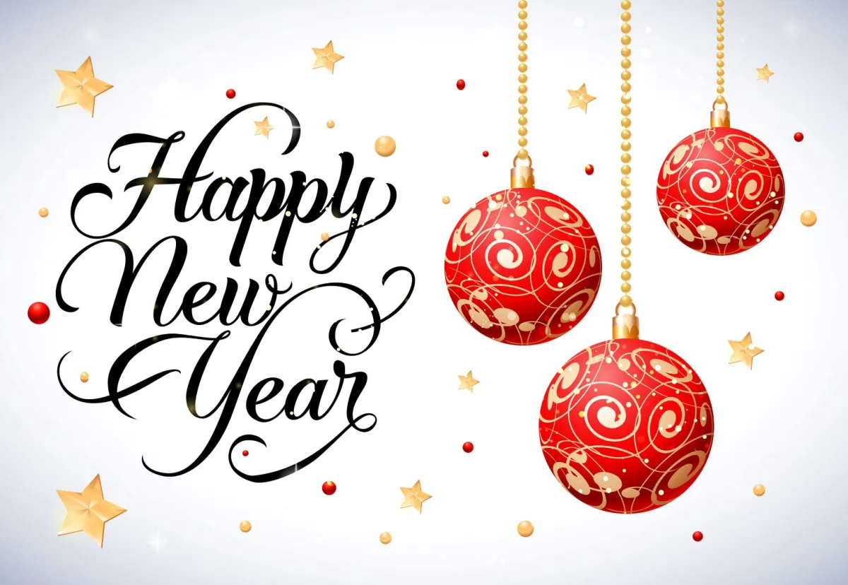 بوستر تهنئة بالعام الجديد