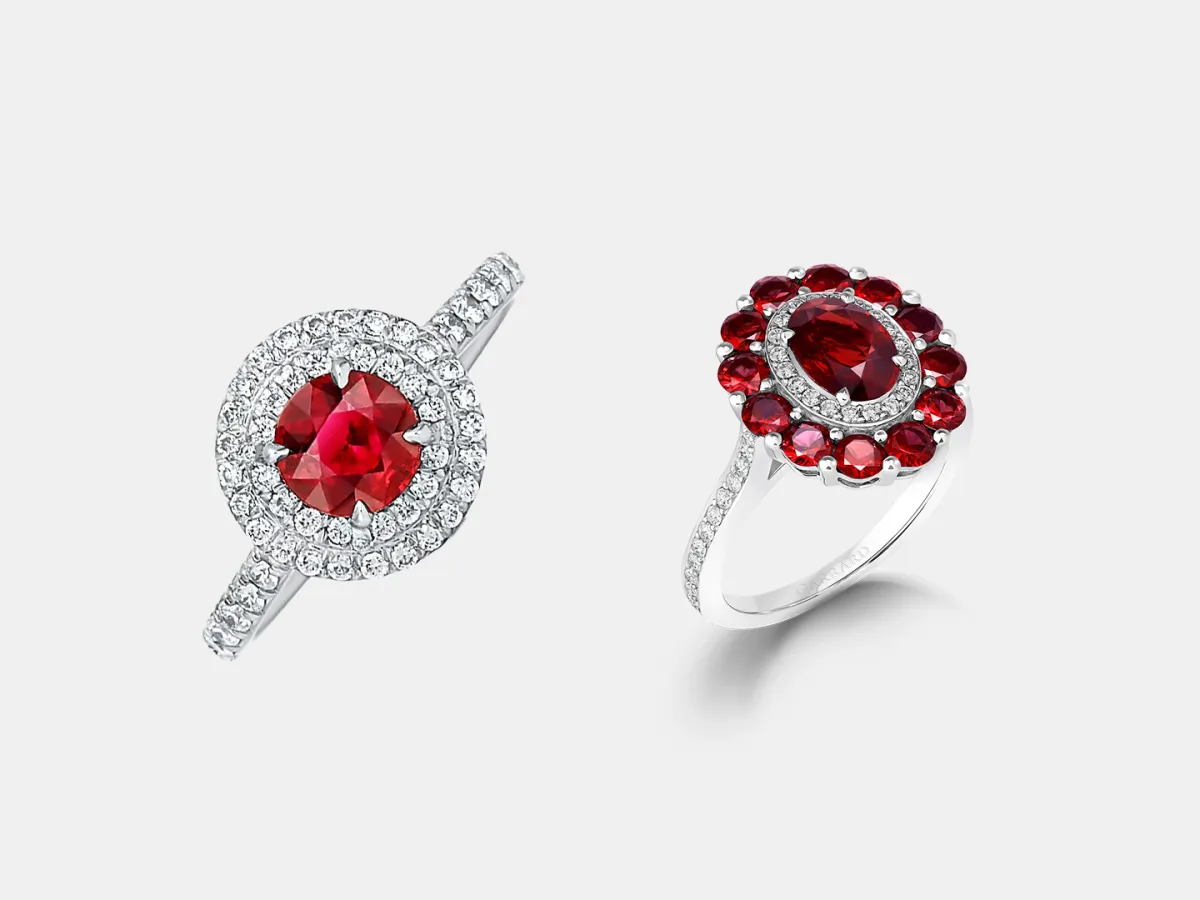 خواتم ياقوت أحمر