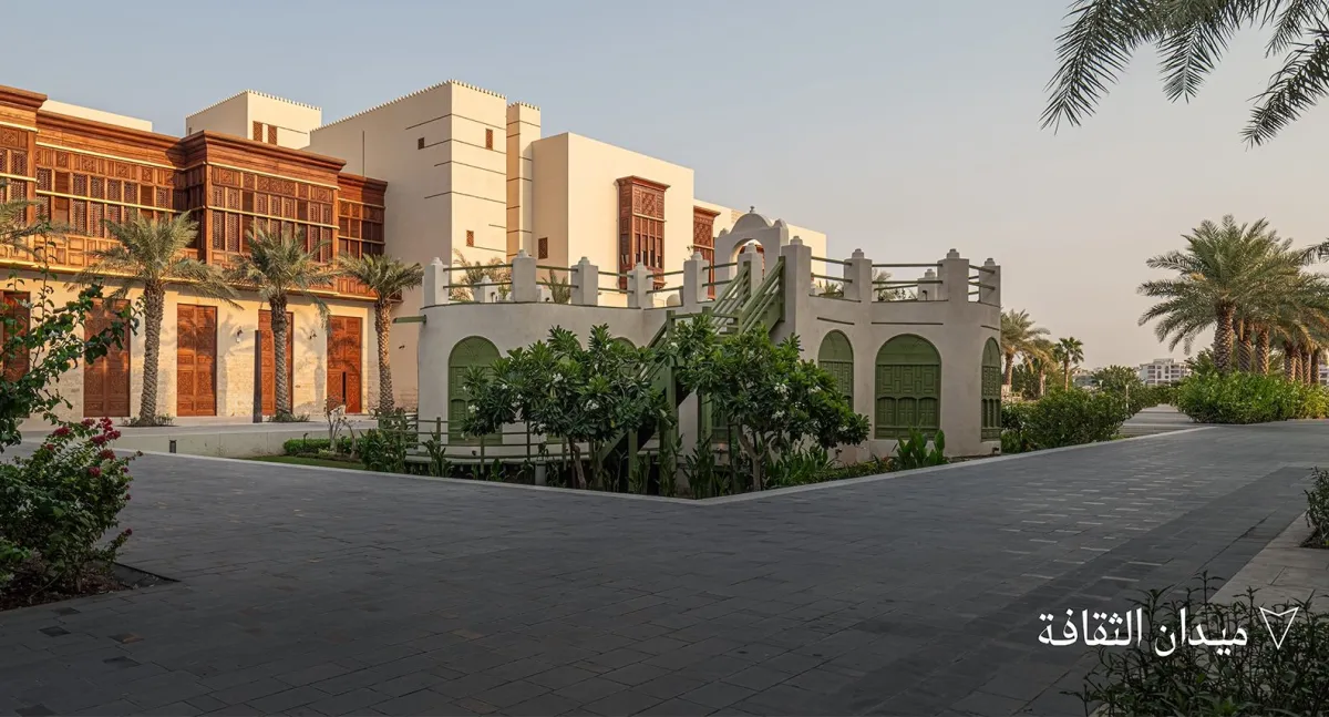 ميدان الثقافة وجهة فنية تنبض بالحياة - الصورة من حساب برنامج جدة التاريخية على إكس