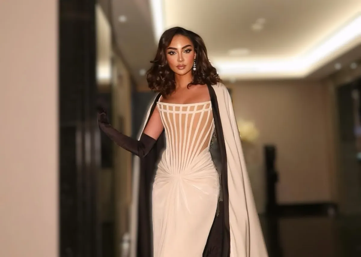 نور الغندور في تصميم من أنطوان القارح- الصورة من حسابها على انستغرام