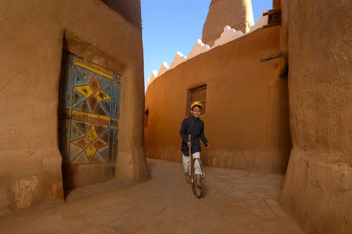 المهرجان الدولي للألعاب الشعبية يستعد لاستضافة سلسلة من الفعاليات والأجنحة بالسعودية - الصورة من المركز الإعلامي في  موقع هيئة التراث