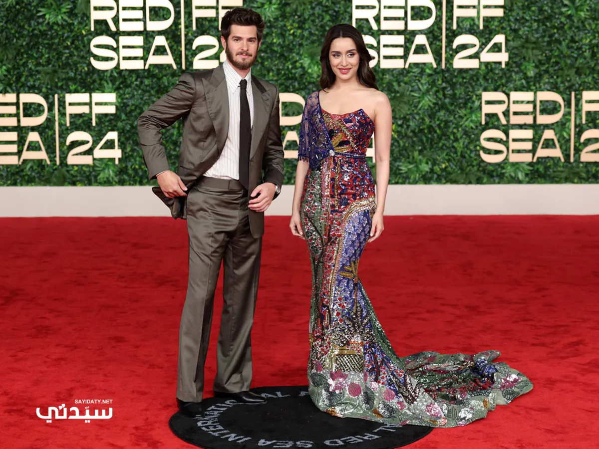 أندرو غارفيلد وشرادها كابور في مهرجان البحر الأحمر السينمائي- الصورة خاصة لسيدتي تصوير: معتز الشافعي