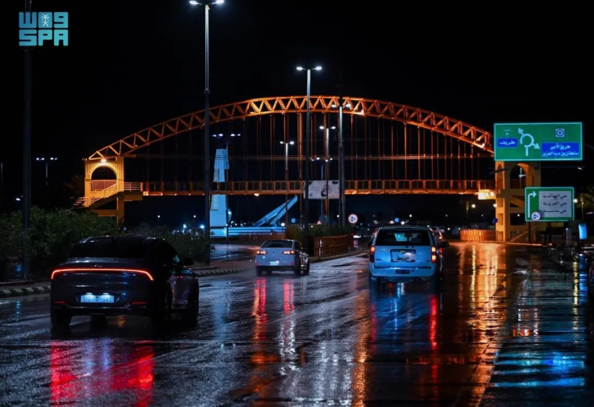 أمطار مدينة عرعر 