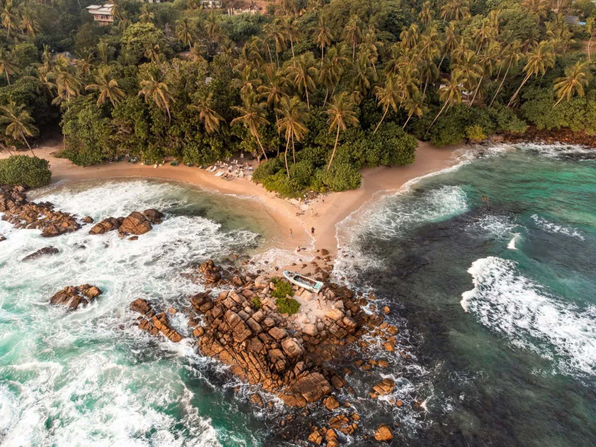 ميريسا في جنوب سريلانكا