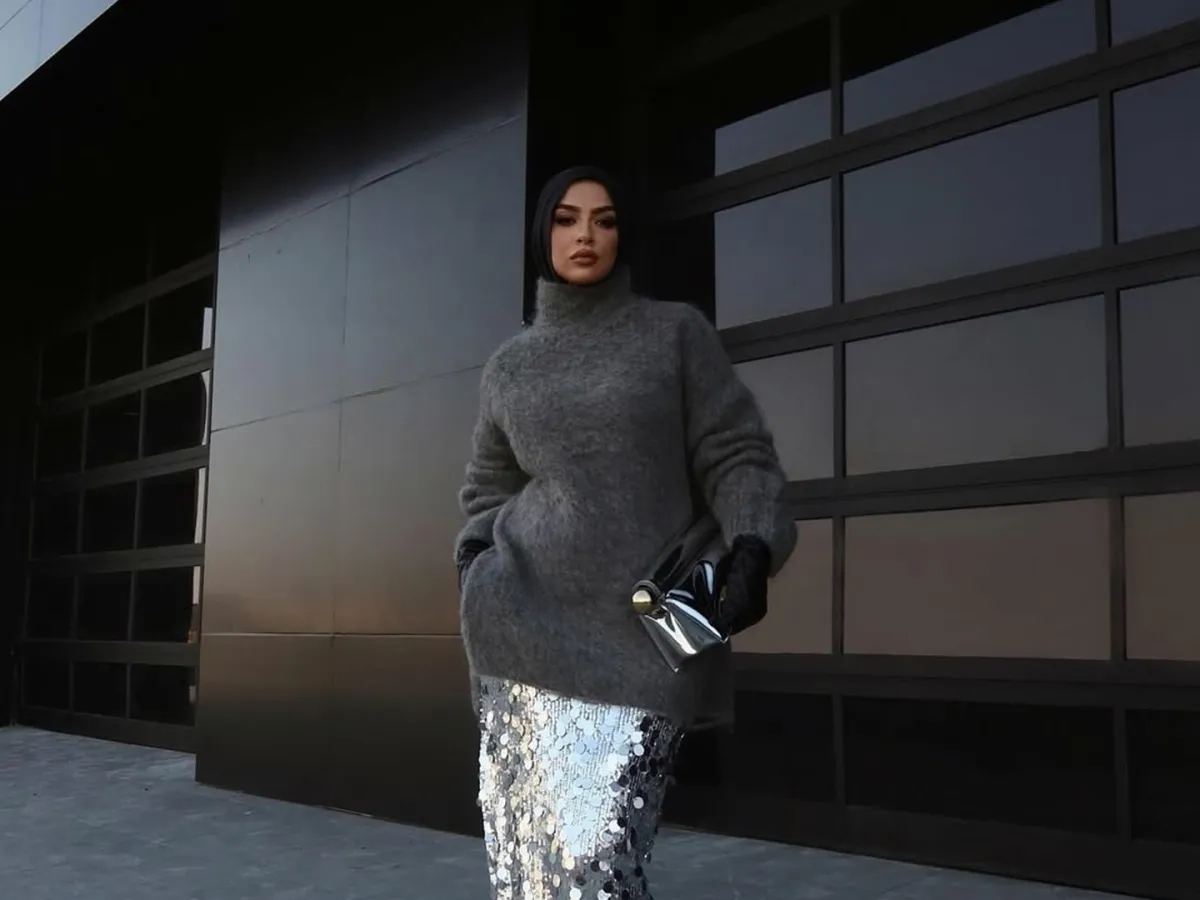 مدونة الموضة سهى طه - الصورة من حسابها على إنستغرام