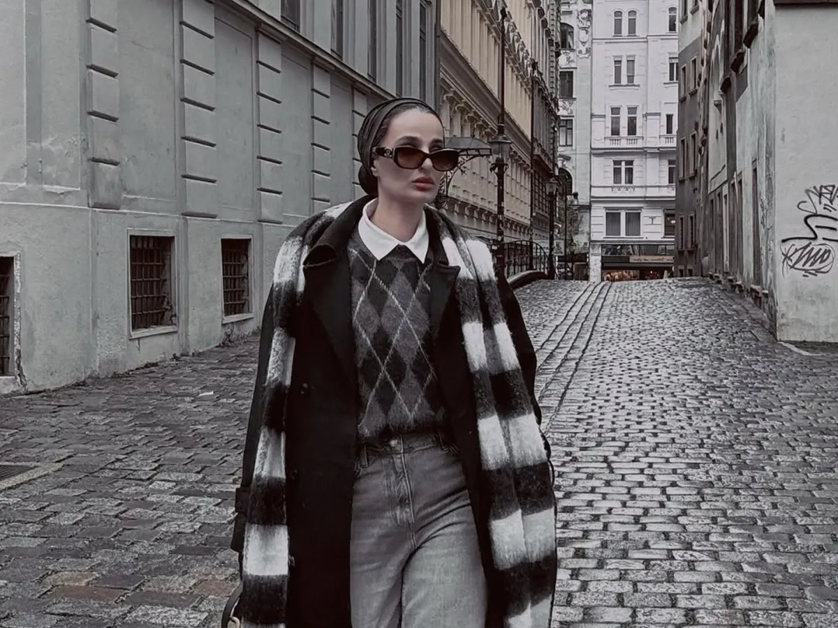 مدونة الموضة ميسون الشيخ - الصورة من حسابها على إنستغرام