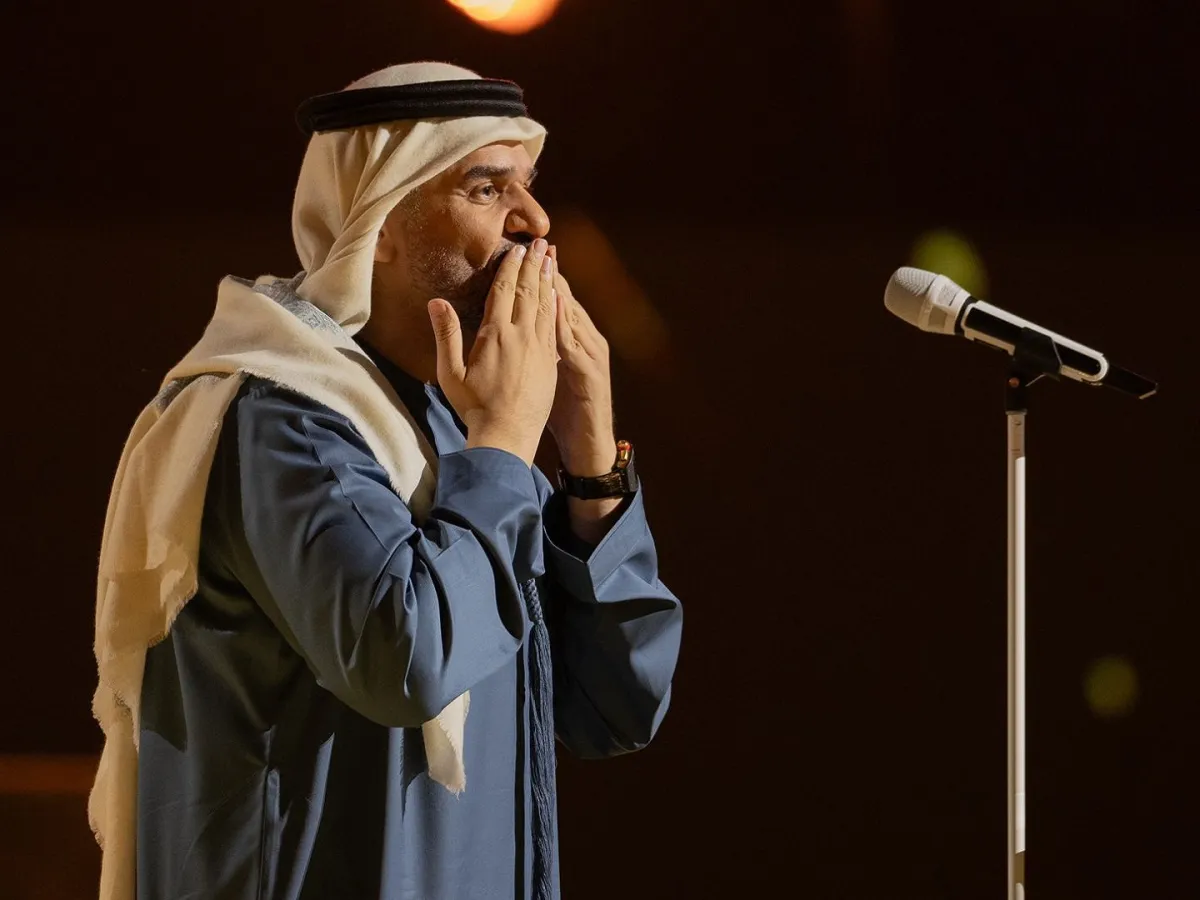 الفنان حسين الجسمى يحيى حفل نادي اتحد جدة السعودي