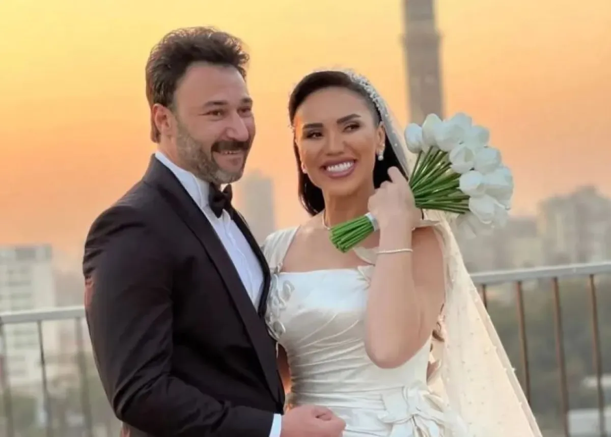 حفل زفاف مي فاروق ومحمد العمروسي - الصورة من حساب مي على إنستغرام