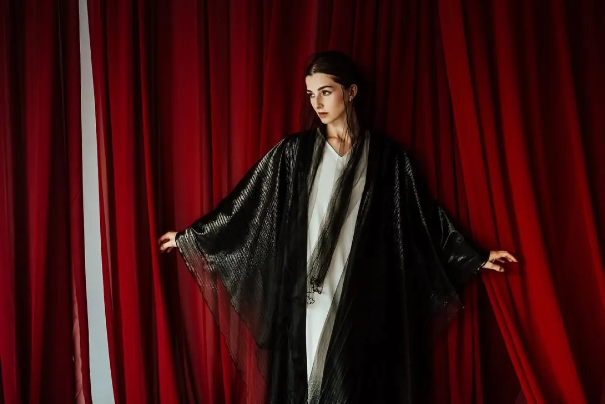 عباية للمصممة سماح خاشقجي- الصورة من حسابها على إنستغرام