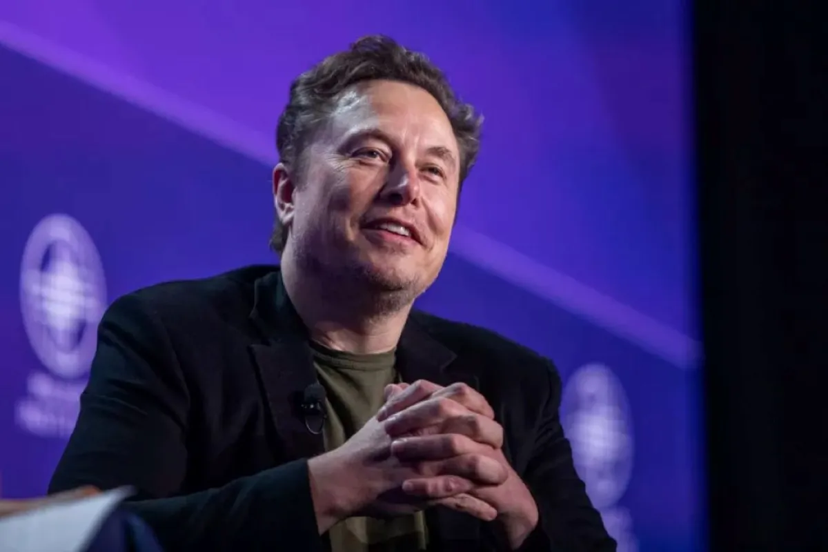 إيلون ماسك Elon Musk at the Milken Institute's Global Conference in Beverly Hills, California - مصدر الصورة Apu GomesGetty ImagesAFP