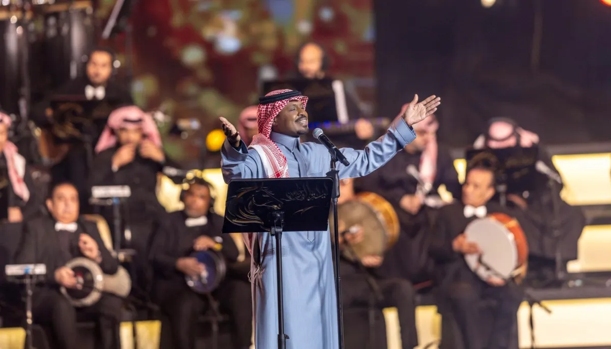 راشد الفارس -الصورة من  المركز الاعلامي لروتانا موسيقى