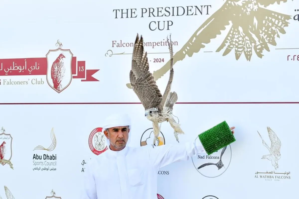 كأس رئيس الدولة للصيد بالصقور الصورة من وكالة وام