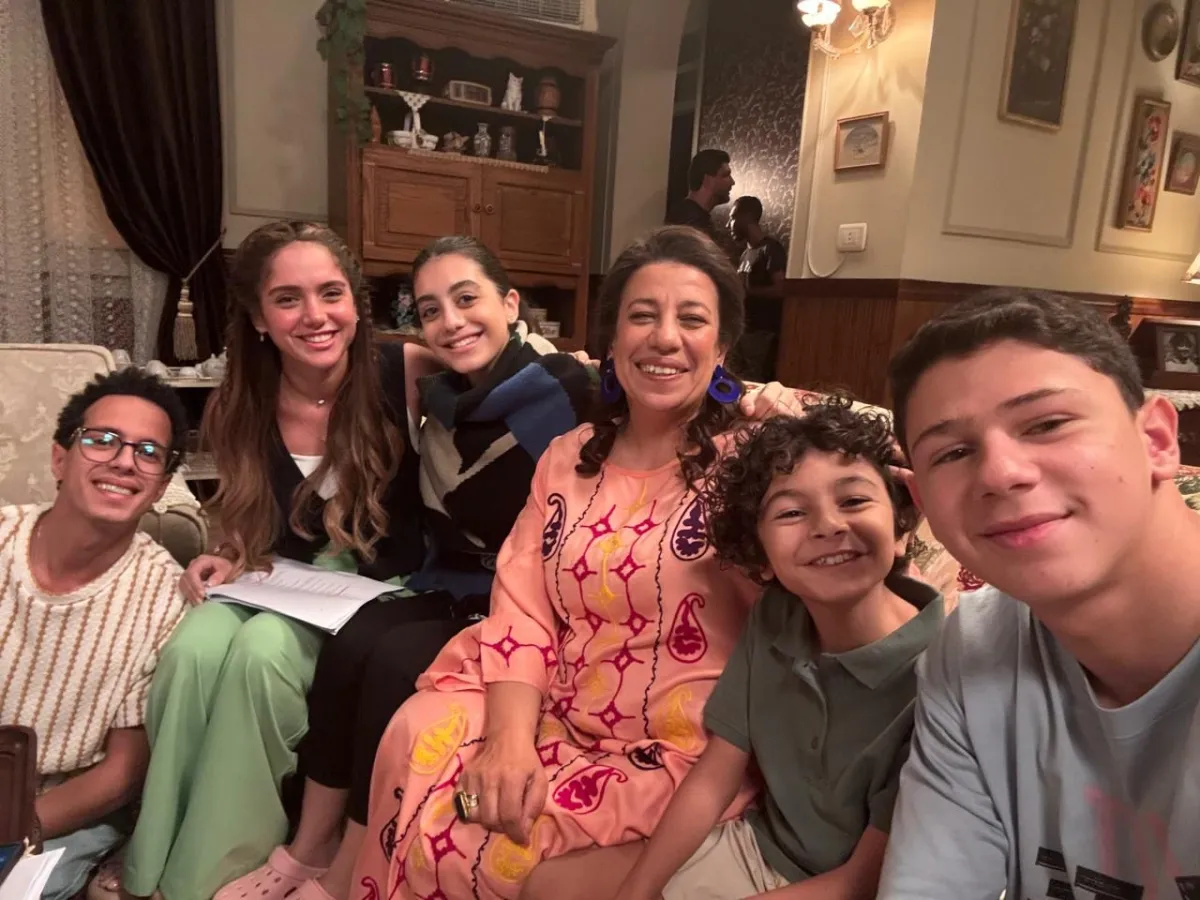  كواليس موضوع عائلي 3 - الصورة من المركز الإعلامي لـ ياسمينا العبد