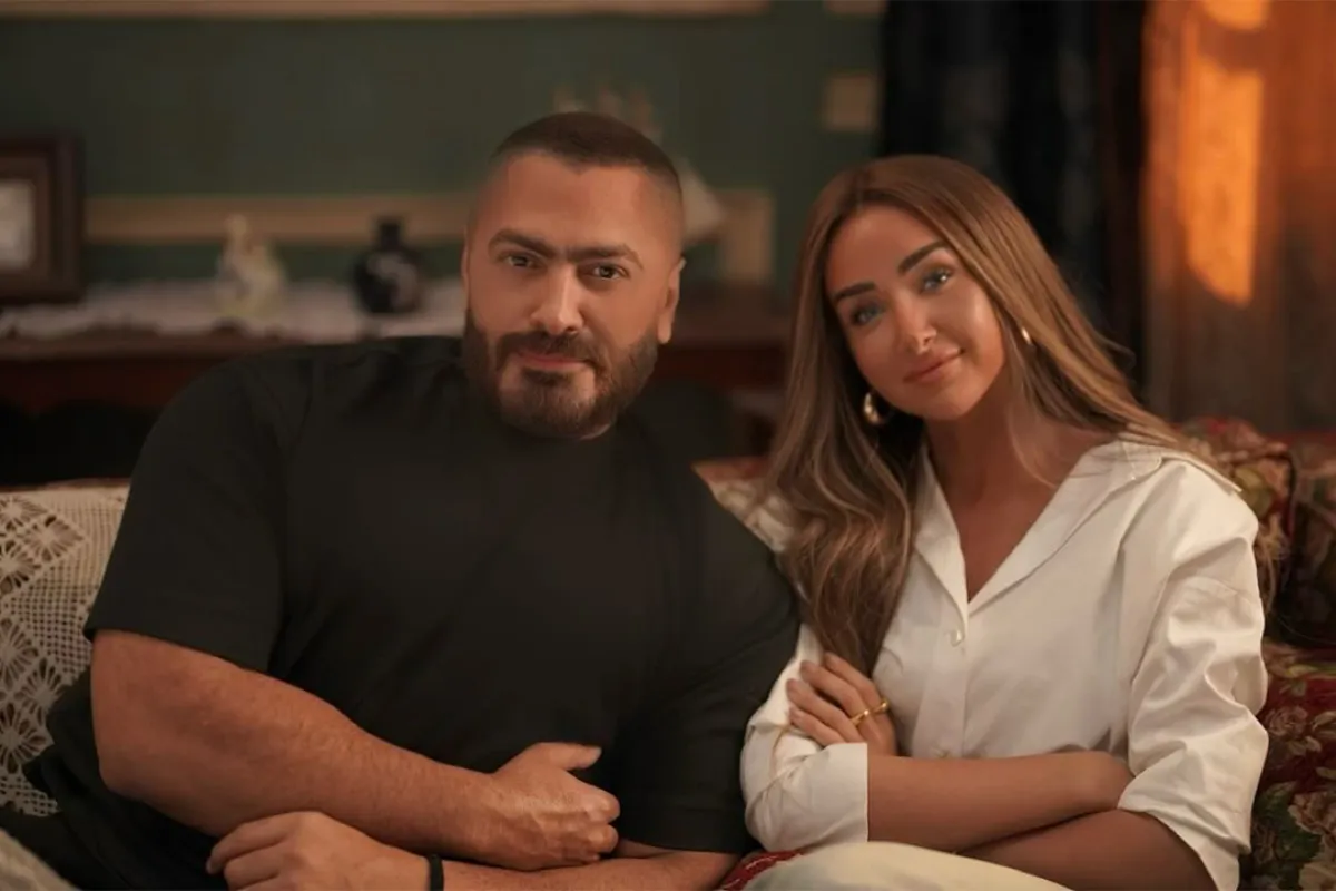 تامر حسني وهنا الزاهد - الصورة من حسابها الخاص على إنستغرام