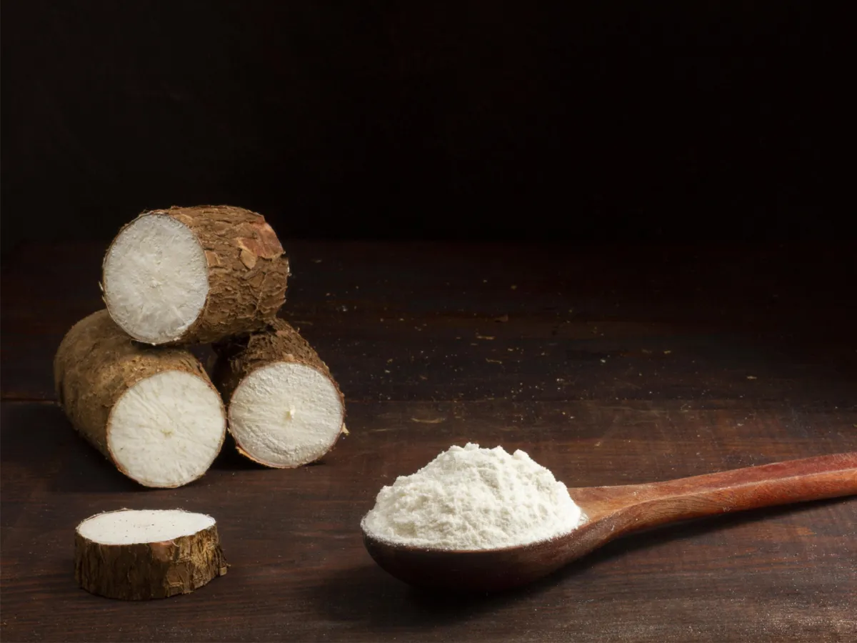 دقيق التابيوكا مصدر  طبيعي لمجموعة من العناصر الغذائية الهامة للجسم  Image by freepik