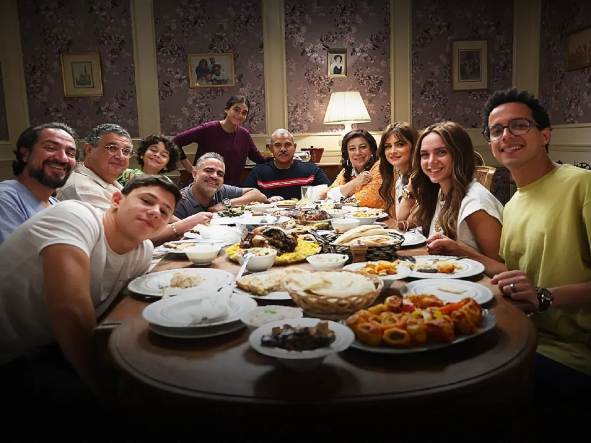 أبطال مسلسل موضوع عائلي 3 - الصورة من حساب ماجد الكداوني على إنستغرام