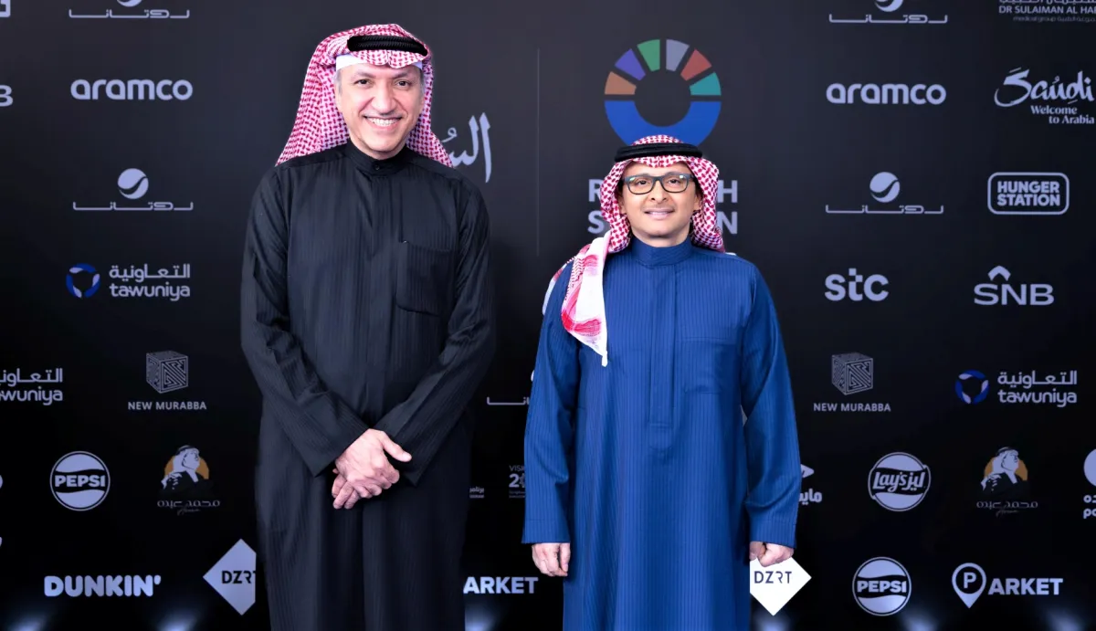 عبدالمجيد عبدالله وسالم الهندي -الصورة من المركز الإعلامي لـ روتانا