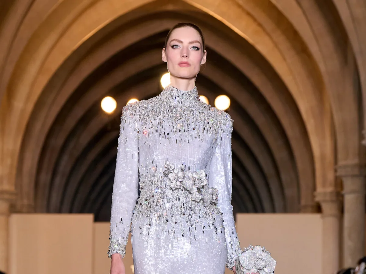 فستان من تمارا رالف Tamara Ralph - الصورة من Launchmetrics/Spotlight ©