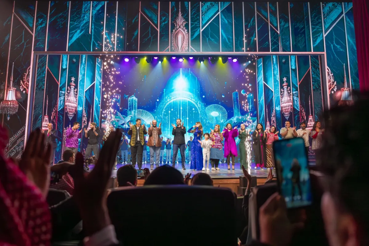 مسرحية الباشا- الصورة من المركز الإعلامي لموسم الرياض