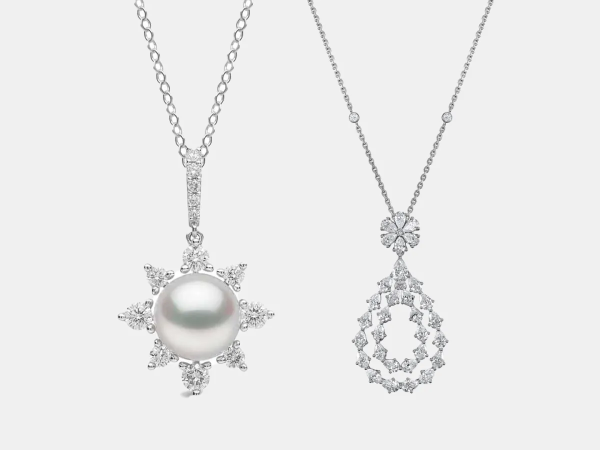 سلاسل ألماس طويلة