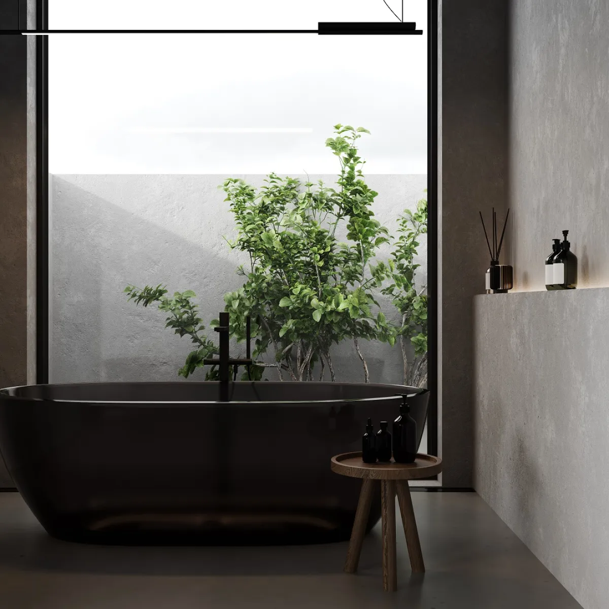 حوض استحمام لافت