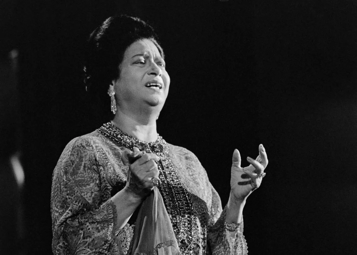 أم كلثوم من حفل باريس - مصدر الصورة AFP