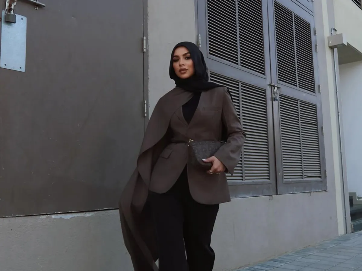 مدونة الموضة سهى طه - الصورة من حسابها على إنستغرام