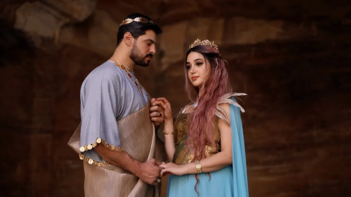 الفيلم القصير البتراء- الصورة من المركز الإعلامي لـ زينة برهوم